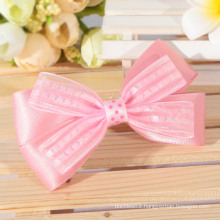 Hot sale charming organza ribbon bow